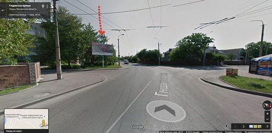 Фото рекламної площини за адресою вул Гнідавська- вул. Потебні, район ГПЗ, ДЕПО Б ст Фото рекламної площини за адресою вул Гнідавська- вул. Потебні, район ГПЗ, ДЕПО Б ст