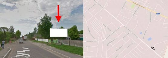 Фото рекламной плоскости по адресу м. Ковель, вул Грушевского,100  А ст Фото рекламной плоскости по адресу м. Ковель, вул Грушевского,100  А ст