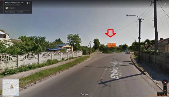 Фото рекламної площини за адресою вул.Чернишевського (перетин з вул.Черчицька) Фото рекламної площини за адресою вул.Чернишевського (перетин з вул.Черчицька)