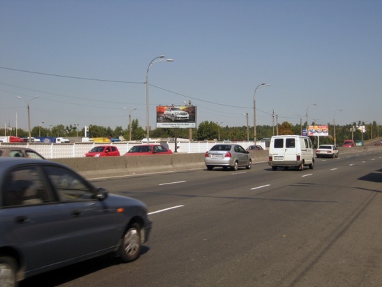 Фото рекламної площини за адресою Палладина, крупная транспортная развязка, 250 м., от ул. Булаховского ТЦ "Агромат"