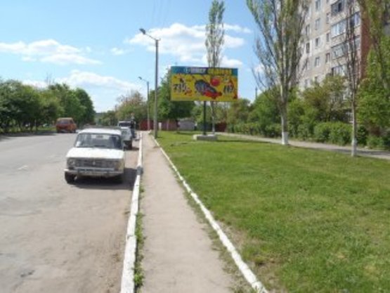 Фото рекламної площини за адресою Іоана Павла II  СМ "Крона" №3 Фото рекламної площини за адресою Іоана Павла II  СМ "Крона" №3