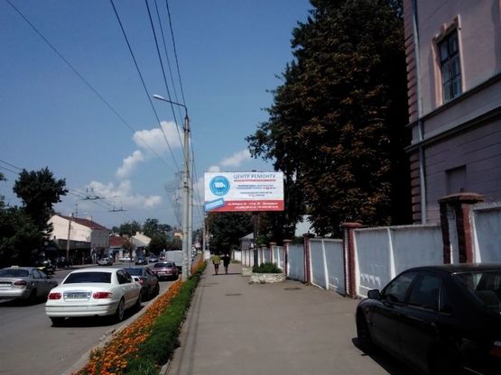 Фото рекламной плоскости по адресу вул. Г.Майдану, 41 Фото рекламной плоскости по адресу вул. Г.Майдану, 41