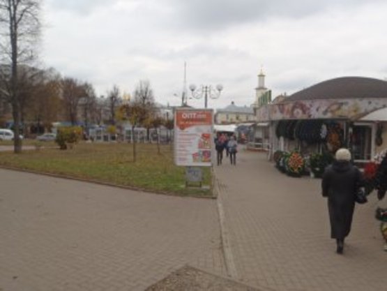 Фото рекламной плоскости по адресу Шпитальна(квітковий ринок)