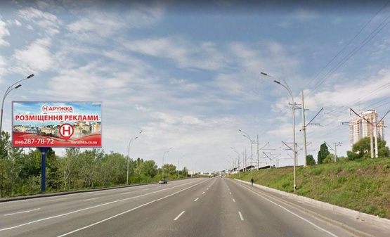 Фото рекламної площини за адресою Дарницкое шоссе, перед поворотом на ул. Тепловозную (ул. Григоренко) Фото рекламної площини за адресою Дарницкое шоссе, перед поворотом на ул. Тепловозную (ул. Григоренко)