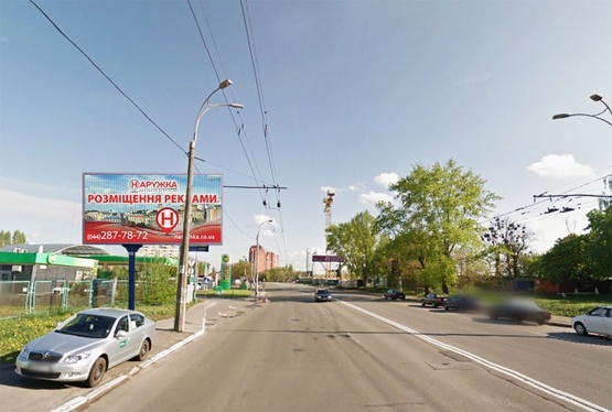 Фото рекламної площини за адресою Пр-т Науки, 49. Напротив ЖК "Науки 58", АЗС WOG. В сторону Столичного шоссе Фото рекламної площини за адресою Пр-т Науки, 49. Напротив ЖК "Науки 58", АЗС WOG. В сторону Столичного шоссе