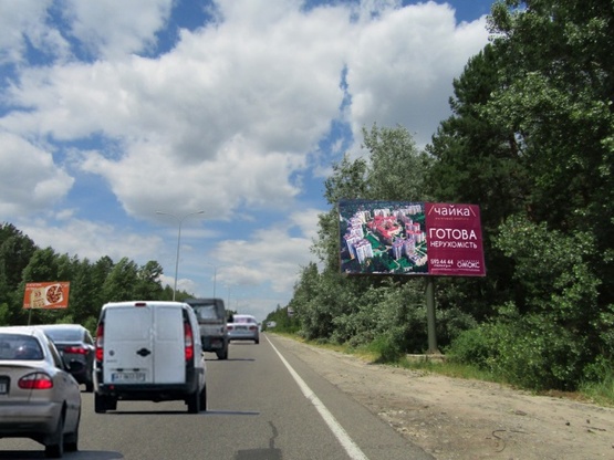 Фото рекламної площини за адресою ул. Богатырская в сторону Вышгорода, Вышгород, трасса в сторону Межигорья, зоопарк "12 месяцев" Фото рекламної площини за адресою ул. Богатырская в сторону Вышгорода, Вышгород, трасса в сторону Межигорья, зоопарк "12 месяцев"