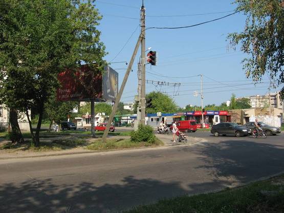 Фото рекламной плоскости по адресу ул. Героев Сталинграда/ул.Калинина Фото рекламной плоскости по адресу ул. Героев Сталинграда/ул.Калинина