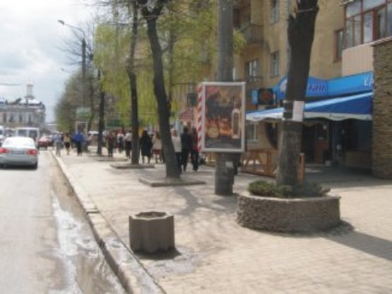 Фото рекламної площини за адресою вул. Галицька (Навпроти "каскад карпати") №4 ст А