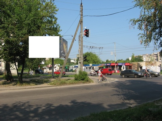 Фото рекламной плоскости по адресу ул. Героев Сталинграда/ул.Волкова Фото рекламной плоскости по адресу ул. Героев Сталинграда/ул.Волкова