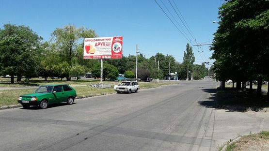 Фото рекламной плоскости по адресу ул. Волкова