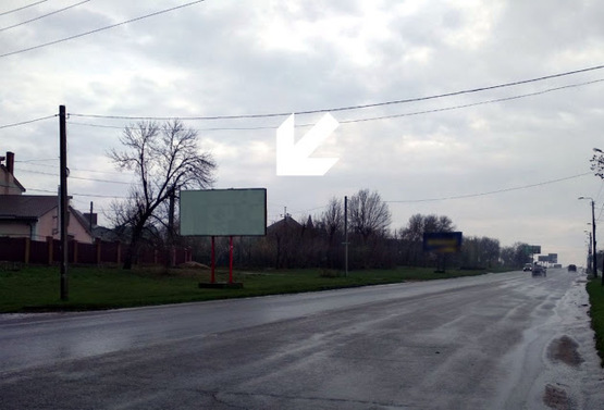 Фото рекламної площини за адресою ул. 40 л. Победы, въезд из г. Николаева