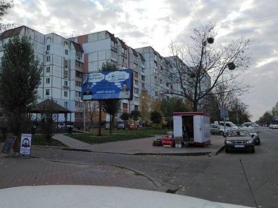 Фото рекламной плоскости по адресу Ул. Европейская 30 , возле ринка