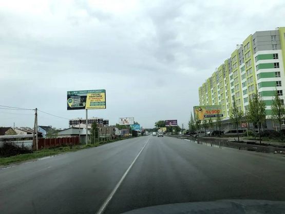 Фото рекламної площини за адресою Ул. Василия Стуса , перед ЖК "ПИОНЕРСКИЙ"