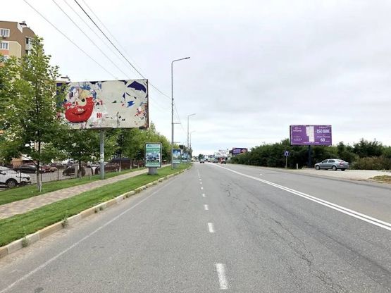 Фото рекламної площини за адресою Ул. Белогородская , напротив ЖК "Петровский Квартал"