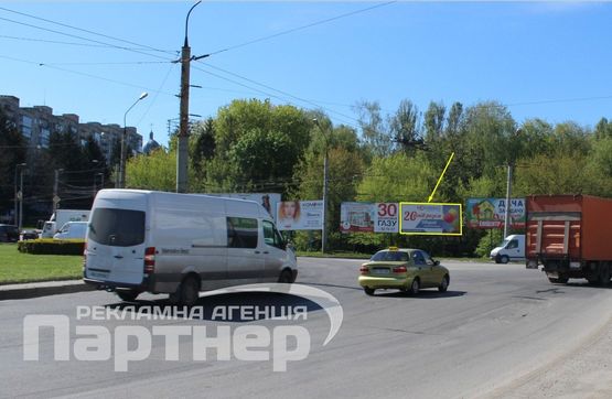 Фото рекламной плоскости по адресу С. Бандери Фото рекламной плоскости по адресу С. Бандери