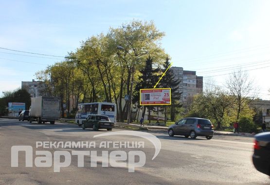 Фото рекламной плоскости по адресу 15 Квітня
