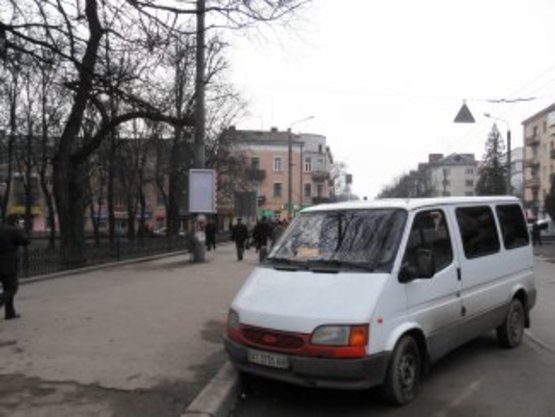Фото рекламной плоскости по адресу вул. Галицька (вхід в парк) №1 ст Б