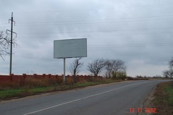 Фото рекламной плоскости по адресу Ильичевская дорога из Одессы к Ильичевску, к Бурлачьей Балке, с.Таирово