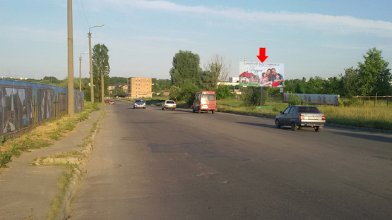 Фото рекламной плоскости по адресу Озерная ул. - ул.Галана Фото рекламной плоскости по адресу Озерная ул. - ул.Галана