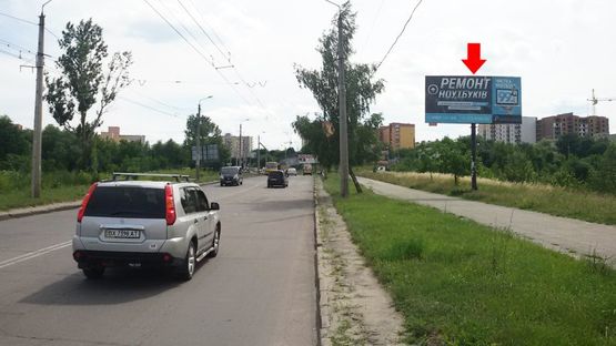 Фото рекламной плоскости по адресу Мирного П. ул., возле озера Фото рекламной плоскости по адресу Мирного П. ул., возле озера