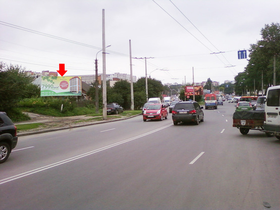 Фото рекламной плоскости по адресу Львовское шоссе, вещевой рынок, развилка Фото рекламной плоскости по адресу Львовское шоссе, вещевой рынок, развилка