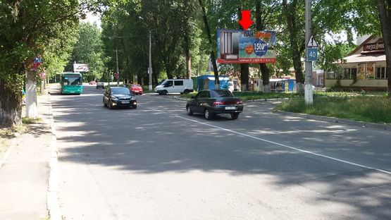 Фото рекламной плоскости по адресу Курчатова ул., 1, возле магазина "Вопак"