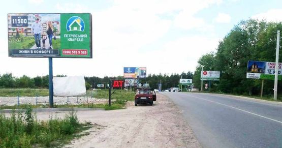 Фото рекламної площини за адресою Софіївська Борщагівка, ул.Соборная