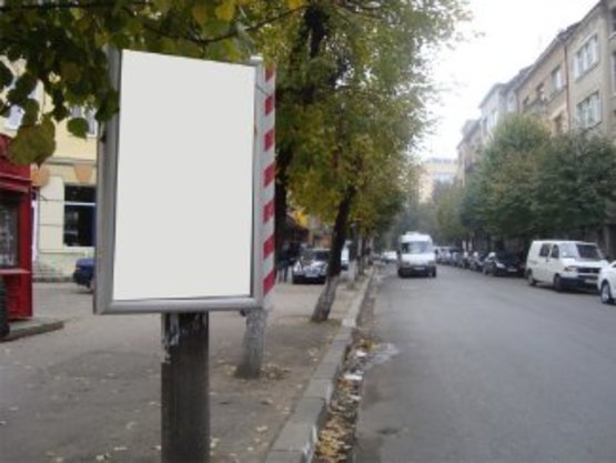Фото рекламной плоскости по адресу вул.Бельведерська №2 ст Б