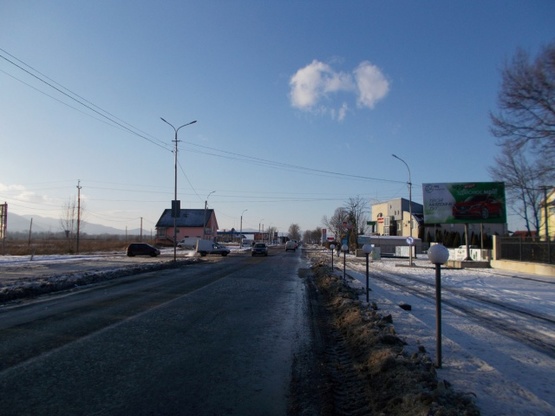 Фото рекламной плоскости по адресу м. Тячів вул Армійська, біля стадіону, ресторани, АЗС, Аквапарк в сторону м. Мукачево Фото рекламной плоскости по адресу м. Тячів вул Армійська, біля стадіону, ресторани, АЗС, Аквапарк в сторону м. Мукачево