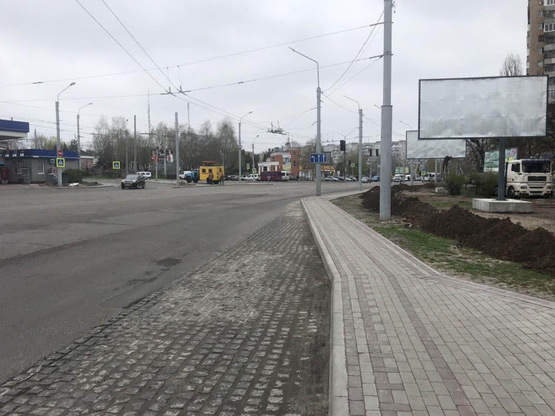 Фото рекламной плоскости по адресу вул. Леваневського, конст 1, 30 (навпроти NOVUS)