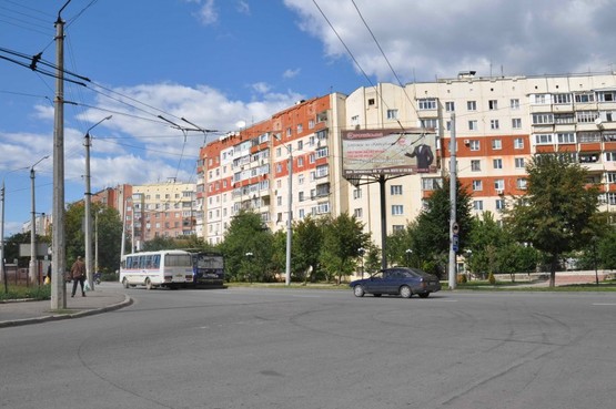 Фото рекламної площини за адресою вул.Руська 279 Т.Ц. Екватор