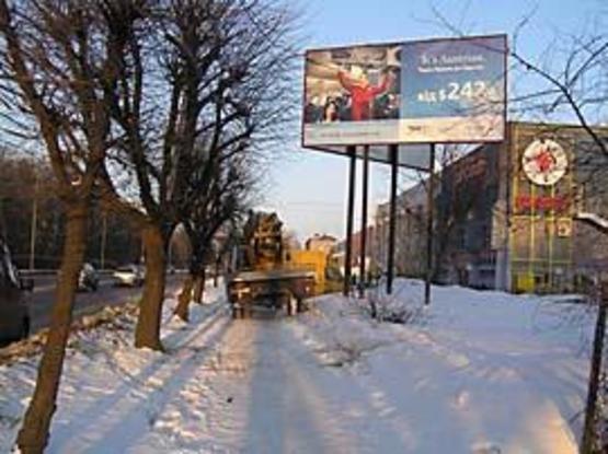 Фото рекламной плоскости по адресу Липинського вул.