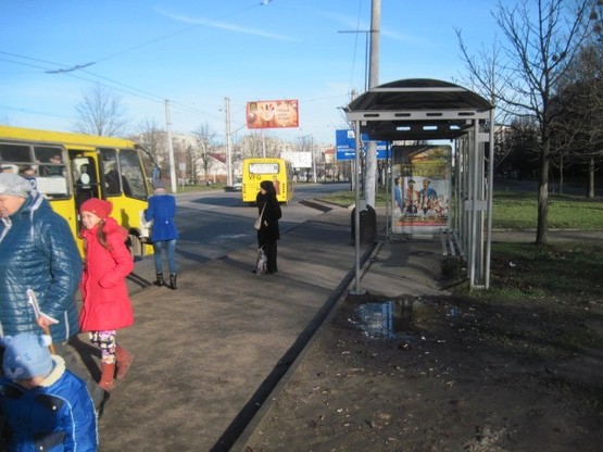 Фото рекламної площини за адресою перехрестя Кульпарківська, Щирецька, ринок Південний