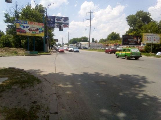 Фото рекламної площини за адресою Бериславське шосе/Мира вул. Напрямок до Зал.Вокзалу Фото рекламної площини за адресою Бериславське шосе/Мира вул. Напрямок до Зал.Вокзалу