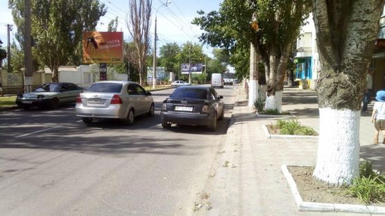 Фото рекламної площини за адресою Перекопська вул./Мира вул. Фото рекламної площини за адресою Перекопська вул./Мира вул.