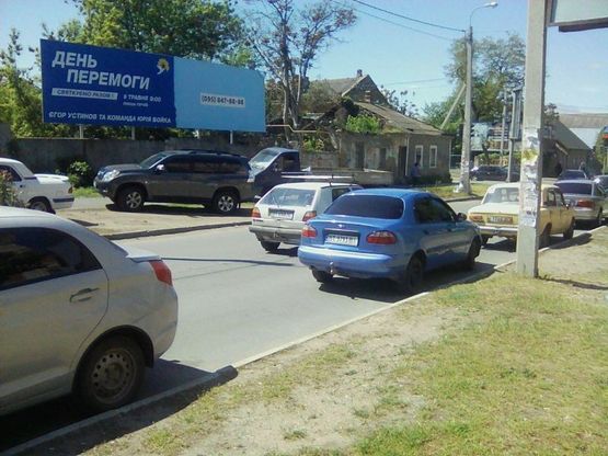 Фото рекламной плоскости по адресу Потьомкинська вул./Червоного Хреста лівий Фото рекламной плоскости по адресу Потьомкинська вул./Червоного Хреста лівий
