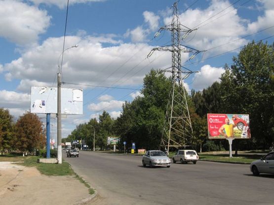 Фото рекламної площини за адресою Бериславське шосе -вул. Чорноморська Фото рекламної площини за адресою Бериславське шосе -вул. Чорноморська