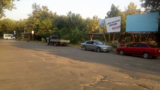 Фото рекламной плоскости по адресу Стрітенська вул./ р-н м-ну Малина лівий Фото рекламной плоскости по адресу Стрітенська вул./ р-н м-ну Малина лівий