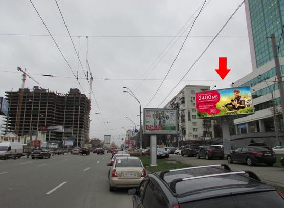 Фото рекламної площини за адресою Воздухофлотский мост / пр-т Победы Фото рекламної площини за адресою Воздухофлотский мост / пр-т Победы