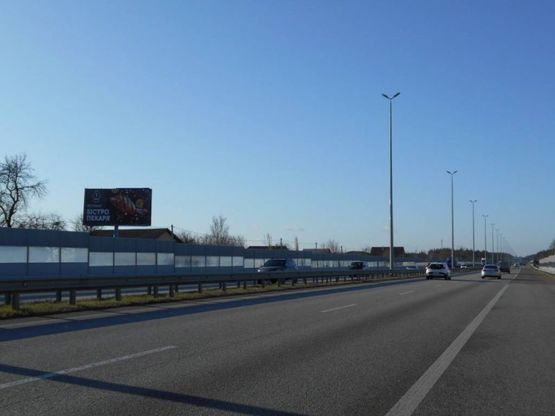 Фото рекламной плоскости по адресу с. Любимівка, траса М-06 Київ-Чоп (Житомир), км 33+680 ліво