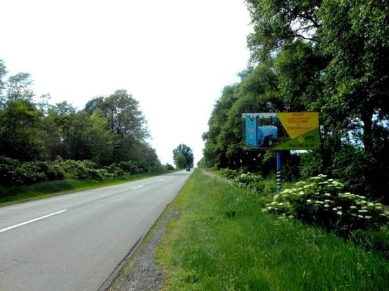 Фото рекламной плоскости по адресу Черкаська траса, Н-08 км 28+940 ліво, перед с. Єрківці