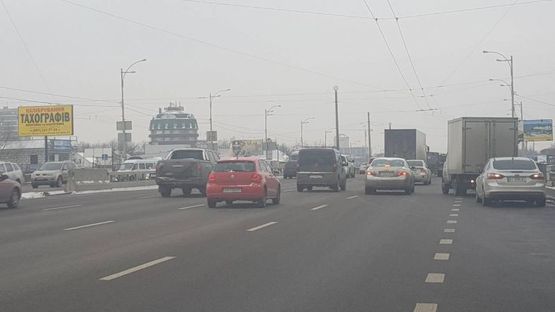 Фото рекламной плоскости по адресу Большая окружная напротив ТЦ Апрель,выезд с пр.Л.Курбаса, Фото рекламной плоскости по адресу Большая окружная напротив ТЦ Апрель,выезд с пр.Л.Курбаса,