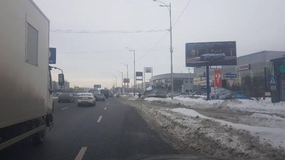 Фото рекламної площини за адресою Большая окружная перед автосалоном ВиДи Автосити, Фото рекламної площини за адресою Большая окружная перед автосалоном ВиДи Автосити,