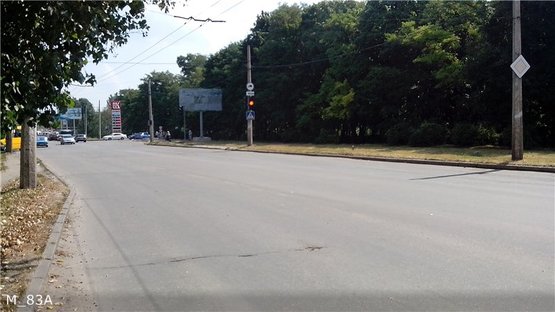 Фото рекламной плоскости по адресу ул. Героев Сталинграда - ул. Пацаева ( напротив Фуршета)