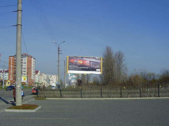 Фото рекламної площини за адресою вул. Івасюка, АЗС -  Незалежності  до Епіцентру