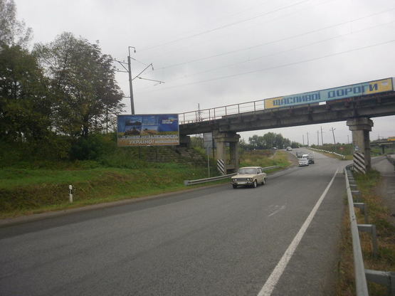 Фото рекламної площини за адресою Виїзд з міста (Заправка ОККО)