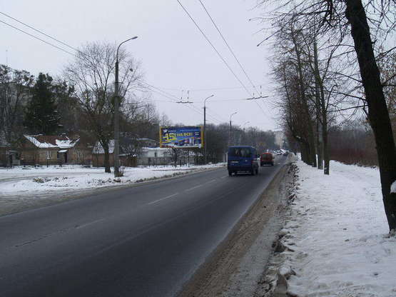 Фото рекламной плоскости по адресу вул. Глушець (філармонія)