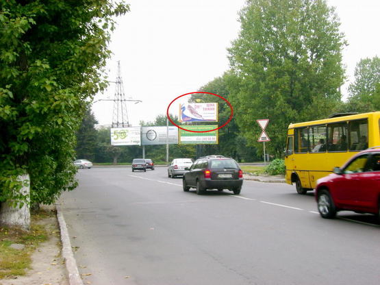 Фото рекламної площини за адресою Вашингтона - вул. Зелена (навпроти вул. Вашингтона, зліва)  верхній Фото рекламної площини за адресою Вашингтона - вул. Зелена (навпроти вул. Вашингтона, зліва)  верхній