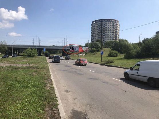 Фото рекламної площини за адресою Хуторівка,  Сихівський міст (ринок Шувар) лівий Фото рекламної площини за адресою Хуторівка,  Сихівський міст (ринок Шувар) лівий