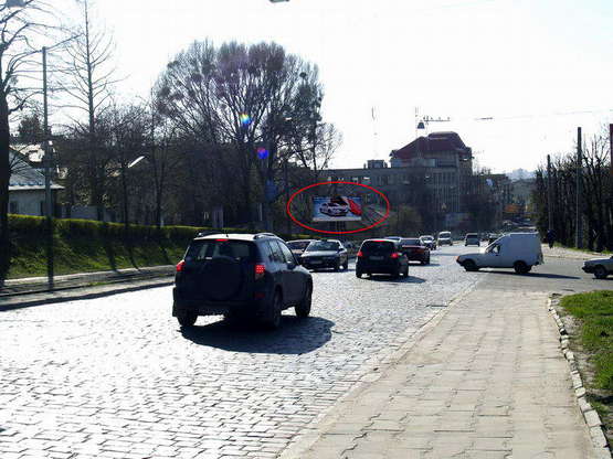 Фото рекламної площини за адресою Личаківська, 140 (до вул. Мечнікова Б)